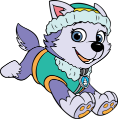 Paw Patrol P2 9 Simple Tracing Svg Vector, Free Vectors File